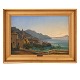 Maleri Morten 
Jepsen
Morten Jepsen, 
1826-1903, olie 
på lærred
Parti fra 
Amalfi ca. år 
1866. ...