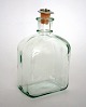 Holmegaard, 
klar 
kantineflaske 
med sølvprop. 
Kan bruges både 
til 
brændevinsamatøren 
og eventyr ...