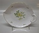 Bing & Grøndahl 
Klitrose 199 
Bladformet, 
(stor) 25 cm 
(357)  Hvidt 
kantet porcelæn 
med bred ...