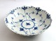 Royal 
Copenhagen. 
Blue fluted, 
full lace. 
Round bowl. ...