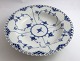 Royal Copenhagen. Blue Fluted Full Lace. Deep plate. Model 1078. Diameter 25 cm. 
(1 quality).