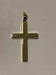 Cross pendant 
in 14 carats
Stamped: SD 
585.