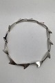 Bent Knudsen 
Sterling Silver 
Necklace Shark 
fin