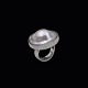 Janne Buchhave 
Tofteberg. 
Sterling Silver 
Ring with Mabé 
...
