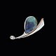 Birgitte Munch. 
Sterling Silver 
Brooch with 
Spectrolite, 
...