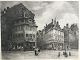 Peter 
Tom-Petersen 
(1861-1926):
Kanneworffs 
Hus på Kongens 
Nytorv, mellem 
Bredgade og 
Store ...