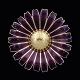 A. Michelsen 
Marguerit / 
Daisy Broche i 
forgyldt ...