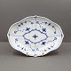 Royal 
Copenhagen, 
musselmalet 
riflet 
porcelæn; Asiet 
#147