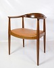 "The Chair" 
model JH503, 
designet af 
Hans J. Wegner 
og fremstillet 
af Johannes 
Hansen i ...