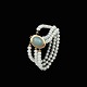 Paul Asger 
Larsen. 
Three-strand 
Pearl Bracelet 
with 14k Gold 
Lock with Jade.
Designed and 
...