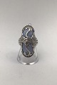 Georg Jensen 
Sterling Sølv 
Ring No. 18 
Chalcedon  
Moonlight 
Blossom
Måler 
Ringstørrelse 
51 (US ...