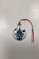 Royal 
Copenhagen 
Porcelæn 
Dråbeornament - 
Jingle Bells 
1988. Motiv: 
Foderbræt og 
Stjerne. ...