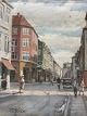 Kai Molter 
(1903-77):
Gadeparti fra 
København.
Olie på lærred 
(ikke monteret 
på ...