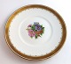 Royal 
Copenhagen. 
Dekoration 
1153. 
Kagetallerken 
med blomster 
motiv. Model 
10521. Diameter 
19,5 ...