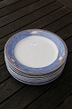 Magnolia Blue Danish porcelain, luncheon plates 
22cm. OFFERS for more.