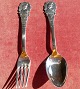 The Sandman or Ole-Luk-Oie children's cutlery of 
Danish silver. Set spoon & fork 14.5cm