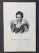 Emilius 
Bærentzen 
(1799-1868):
Portræt af HM 
Dronning 
Anna-Catharine  
af Danmark og 
Norge ...