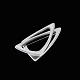 Poul Warmind. Broche i sterling sølv #21.Tegnet og udført af Poul Warmind 1963 - ...