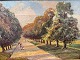 Alley with trees and people
DKK 850