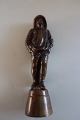 An old figure, 
he is perhaps 
an angler, made 
of brass
H: 13cm
W: 16,5cm
Heavy
In a very good 
...