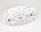Ovalt Fad - Nr. 
39 - Porcelæn - 
Håndmalet - 
Sommerfugl - 
...