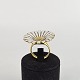 Stor Marguerit 
fingerring i 
forgyldt sølv
Producent 
Georg Jensen
Str 58
12,57 g