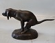 Bronze - 
Blodhundehvalp 
"Pedro"  
Signeret JG DK 
Jean René 
Gauguin 1911