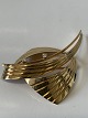 14 Karat guld, 
broche med 
brillianter
Stemplet: WJ 
585
Længde 5,0 cm.
Højde 3,5 ...