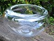 Holmegård 
Provence skål. 
Klart glas, 20. 
årh. Danmark. 
Stemplet i 
bunden. H.: 19 
cm. Dia.: Ø: 31 
...