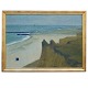 Niels Bjerre, 
1864-1942, olie 
på lærred
Strand med 
høfder
Afbildet i 
Gösta la Cour: 
"16 ...
