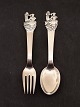 H C Andersen 
barne 
ske/gaffel 14,5 
cm.