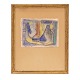 Bernard Dufour, 
1922-2016, 
composition, 
mixed media on 
paper
Signed and 
dated 1950
Visible ...