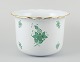 Herend, Ungarn. 
Chinese Bouquet 
Apponyi Green, 
champagnekøler/stor 
urtepotteskjuler 
af ...