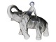 Større elefant 
med Mahout 
(elefantfører)