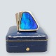 Ring i 18 kt. 
hvidguld med 
opal
