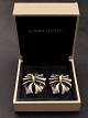 Georg jensen 
sterling sølv  
øreclips  
design Lene 
Munthe