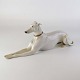 Figur i 
porcelæn med 
motiv af 
liggende hvid 
greyhound. Nr. 
2079 5
Producent Bing 
& ...