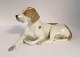 Royal 
Copenhagen. 
Porcelænsfigur. 
Pointer. Model 
1635. Længde 26 
cm. ( 3 
sortering )