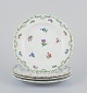 Meissen, 
Germany. 
A set of four 
antique 
porcelain 
plates.
Hand-decorated 
with polychrome 
...