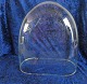 Oval glas kuppel eller glas globe, velegnet til udstilling. H 41cm. Figur medfølger ikke. 