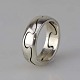 Ring i sterling 
sølv fra serien 
Fusion. Ringen 
består af to 
sammensatte 
ringe. Model 
366. ...