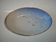 Bing & Grøndahl Mågestel med Guldkant, Oval SkålDek.nr. 38 / 349Længde 18 cm. - højde ...