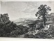 Louis Gurlitt 
(1812-97):
Fra Sabiner 
Bjergene, 
Italien 1857
Radering på 
papir.
Sign.: GL ...