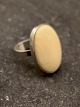 N E From 
sterling sølv 
ring med ben 
størrelse 52 
emne nr. 614947