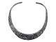 Gustav Adolf S. silver
Brutalisme necklace in heavy quality from around 
1970