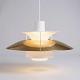 Messing pendel, 
model PH5 
fremstillet af 
Louis Poulsen 
og designet af 
Poul Henningsen 
i 1958. ...