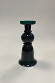 Holmegaard glas Candlestick/Vase 1976. Designed by Ole Winther. Original candlestick with ...