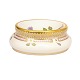 Royal Copenhagen Flora Danica salt dish 3625. "Primula integrifolia Oed.". H: 
4,5cm. L: 11cm