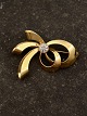 14 karat guld 
broche med 
zirkon 3,5 x 
2,5 cm. 
stemplet 585 HS 
for guldsmed 
Herman Siersbøl 
emne ...