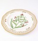 Frokosttallerken – Dek. Nr. 20/3554 – Kongelig Flora Danica – Royal Copenhagen, 
1960’erne
